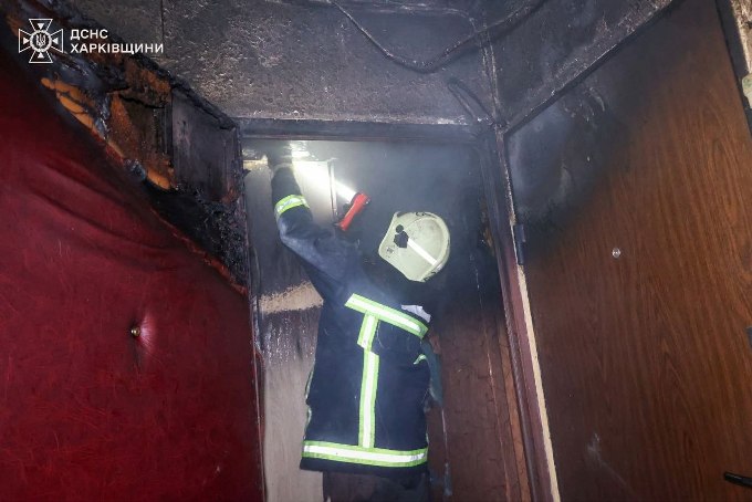 Новини Харкова: під час пожежі загинув чоловік